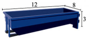 10 yard roll off dumpster rental